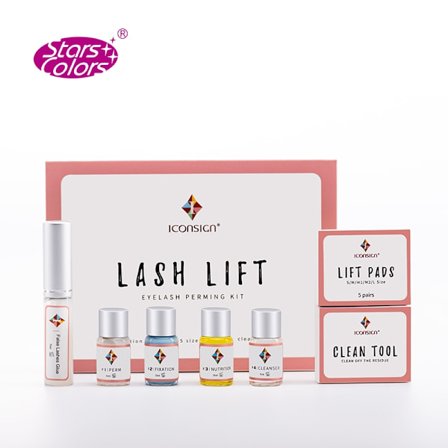 Dropshipping ICONSIGN Mini Lash Perm Eyelashes Lift Kit Set Lashes Serum Curling Up Nutritious Lash Perming Supplies