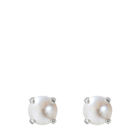 Caroline Svedbom Classic Stud Earrings Pearl Smycken & klockor Dam Silver ONESIZE