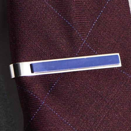 Brie Geo Remix Tie Bar for Men - Tie clips for skinny ties
