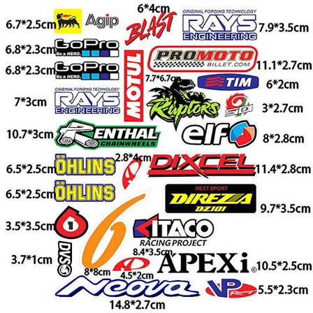 Honda Yamaha Suzuki Kawasaki Dekaler | Suzuki Motorcykeldekaler - Dekaler & Klistermärken