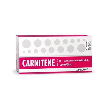 Carnitene 10 Compresse Masticabili 1g