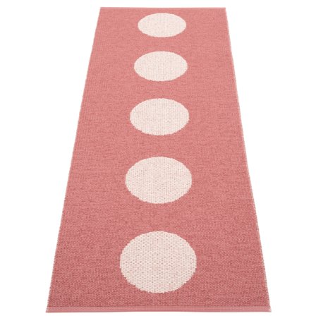 Pappelina Vera Pop teppe 70 × 200 cm, blush/pink' - 'BlushRosa