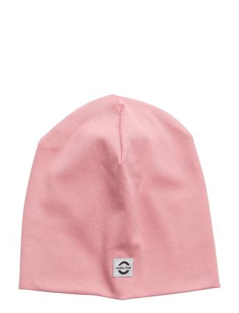 Cotton Hat - Solid Accessories Headwear Hats Beanies Lyserød Mikk-Line