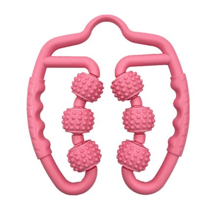 Muskelrulle, 6-Hjulet Cellulite Massagerulle, Triggerpunkt Massage til Kalve Ben Arme Massagerulle Dyb Massageværktøj til at Lindre Muskelsmerter