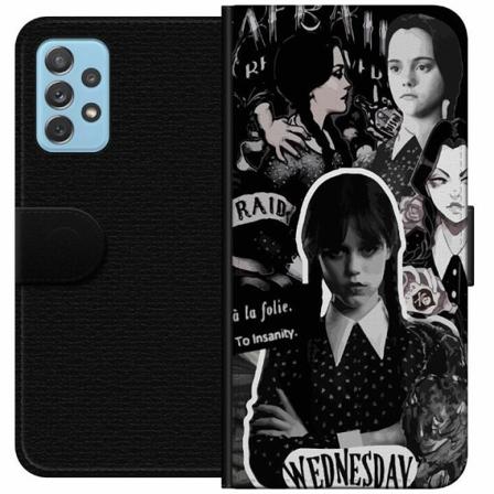 Samsung Galaxy A52 5g Plånboksfodral Wednesday Addams