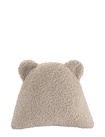 Wigiwama Bear Cushion Teddy - Beige - 37X 40CM