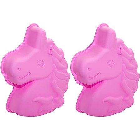 Enhjørning Kageform Pink Enhjørning Kageform Silikone Enhjørning Kage M