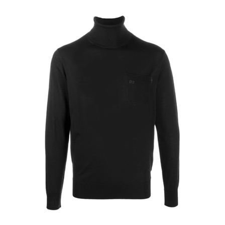 Dsquared2, Col Roul Zwart, Heren, Maat:S
