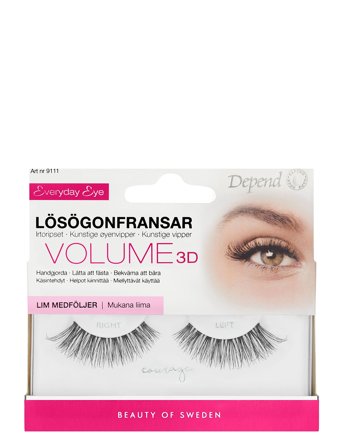 Depend Cosmetic Lösögonfrans Courage - Nude - ONE SIZE