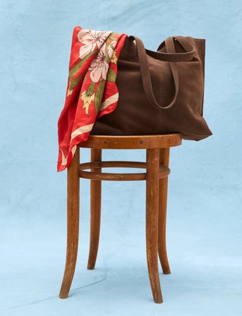 Becksöndergaard Suede Aubrey Bag - Brown - ONE SIZE