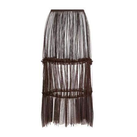 MM6 Maison Margiela Nederdel Brun, Dame