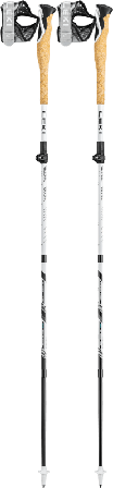 Leki Cross Trail FX Superlite Compact Hiking poles White 100-120 cm