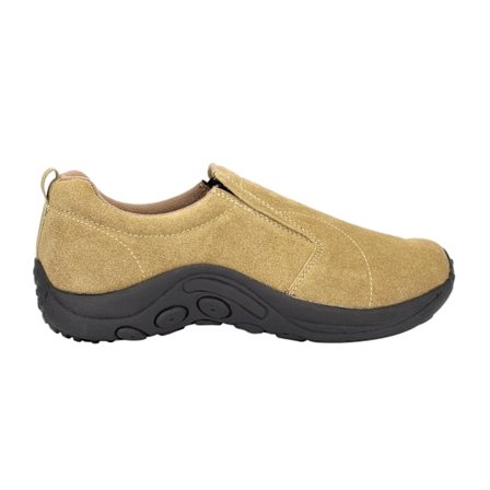 PDQ Dam/Dam Real Suede Ryno Slip-On Casual Trainers 4 UK
