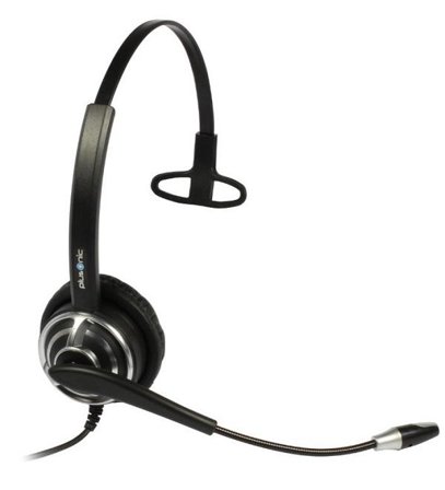PLUSONIC Headset 8.1P, monaural, NC, Wideband