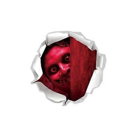 Nya Halloween Fönsterdekaler, Stora Läskiga Demoner Klistermärken för Halloweenfest Dekoration, Blodiga Händer och Fötter DIY Klistermärken för Glas 