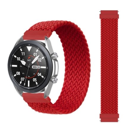 För Garmin Vivoactive 3 Justerbar Nylon flätad Elasticity Watch Band
