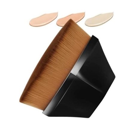 St Foundation Brush, Foundation Brush, Sminkborstar Med Förvaringslåda Supermjuk Blandningsborste, (Nei