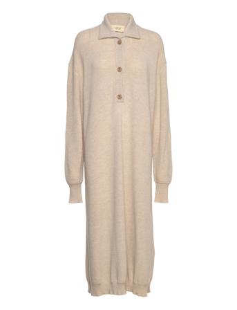 Everyday Dress Dresses Knitted Dresses Beige A Part Of The Art