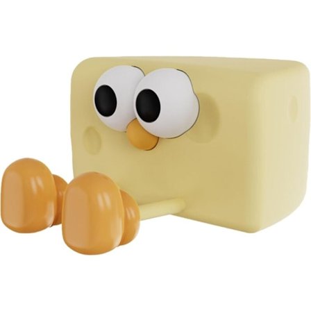 Juuston muotoinen silikoni yövalo ladattava makuuhuoneen yöpöytä uni tunnelmavalaisin unikaveri syntymäpäivälahja - Keltainen