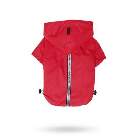 Puppia - Base Jumper Red - RegndekkenRegntøy, regnoverall, regnjakke & regndekken til hunder