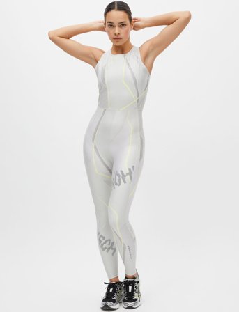 Röhnisch Haze Jumpsuit - Silver - S