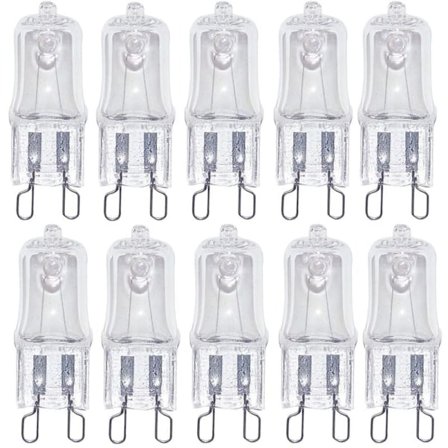 G9 Halogenpære 20W 230V Varmhvit 2700K, 10-pakning