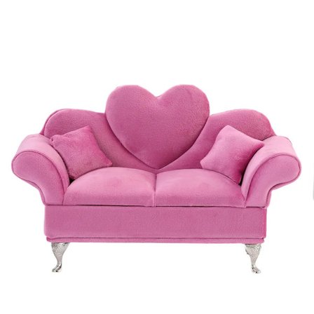 Smyckeskrin, simulerad liten soffa, smyckesförvaring prydnadsgåvor