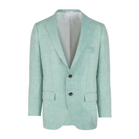 Kiton, Jacket Groen, Heren, Maat:M