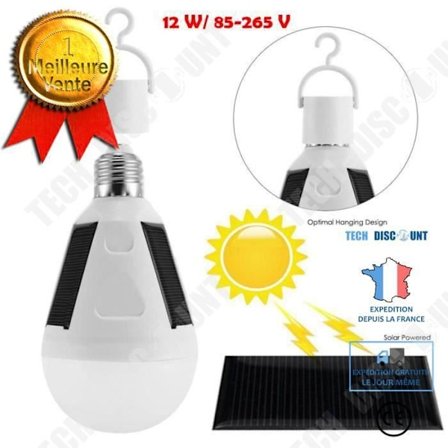 TD Solar Light Bulb Tält Camping Fiskelampa Vit Färg Camping Camping Nattlampa 26 LED