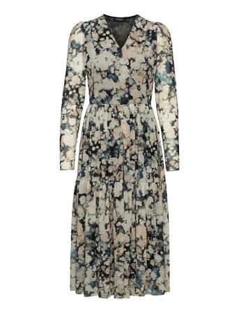 Slaldora Dress Ls Patterned Soaked In Luxury