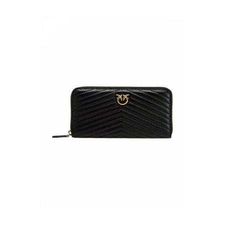 Pinko Accessories Sort, Dame Punge og Kortholder, Størrelse: ONE Size