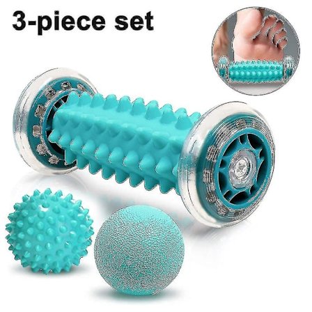 3 Sarjaa Jalkamassaa Pallon Piikikäs Pallo Ja Jalkamassaa Rulla Sarja