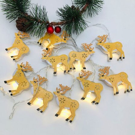 1,65M 10LED julelys Julelysstreng 8 8