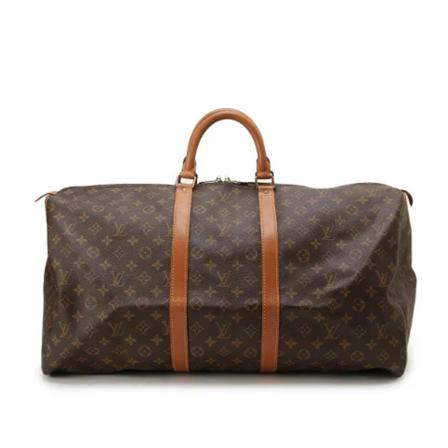 Louis Vuitton Vintage, Pre-owned Canvas travel-bags Bruin, Dames, Maat:ONE Size