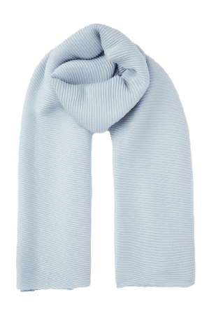 Wera Plisserad scarf CARA Halsdukar & scarves Blå ONESIZE