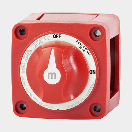Interruptor principal Blue Sea Systems Sea m-Series 6010 Dual, 12 - 32 V, 300 A