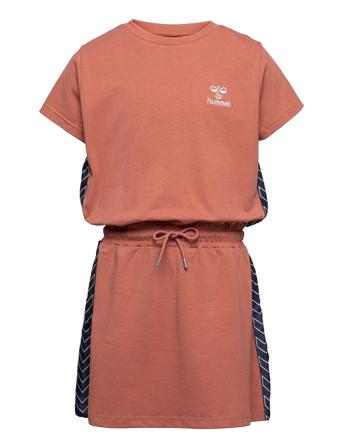 Hmlhedda Dress Dresses & Skirts Dresses Casual Dresses Short-sleeved Casual Dresses Ruskea Hummel