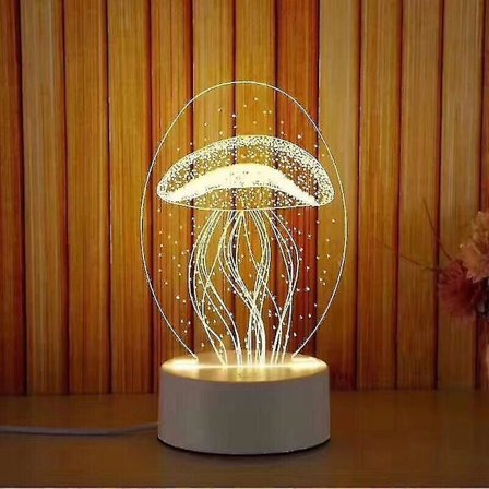 Valentines Day Gift 3d Lamp Usb Acrylic Lights Love Gift Party Favor Present Anniversary Gift For Girlfriend Boyfriend-cl.