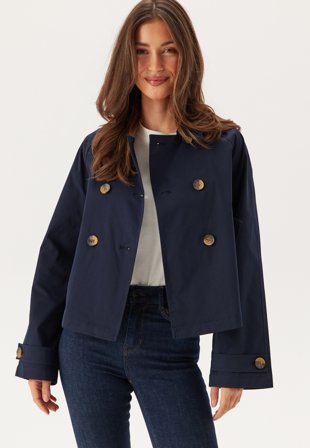 ONLY Onlapril short trenchcoat Night Sky Klær