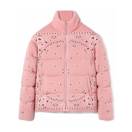 Alanui, Down Jackets Roze, Dames, Maat:M