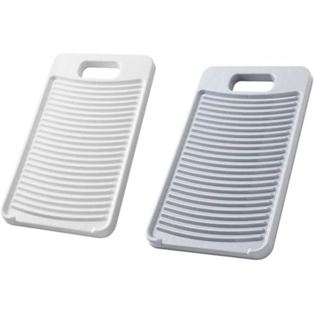 2 stk Vaskbrett Skrubbebrett Håndvaskbrett Brett for å brette klær Brett for å brette skjorter Brett for å brette klær Vask Klær