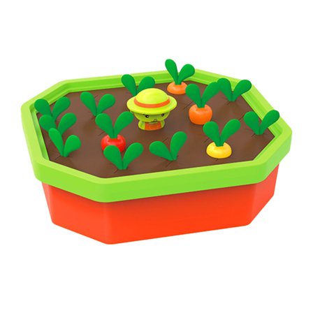 Morots Skörd Leksak Grönsak Minne Spel Leksak Form Färg Sortering Matchande Leksaker Fina Motoriska Färdigheter Utveckling för Barn 4 5 6 År Bonde