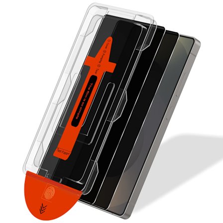 2-PACK Samsung S25 Ultra Privacy Näytönsuoja - Karkaistu Lasi | [Automaattinen Asennus] - Kuplaton