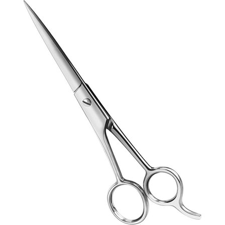 Frisørsaks, 6,5 tommers rustfritt stål hårsaks -Profesjonell- (Sølv)