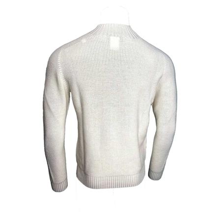 Gran Sasso, Sweater Biały, Mężczyzna, Rozmiar: 2XL
