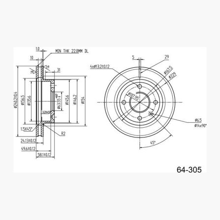 Biltema - BREMSESKIVE