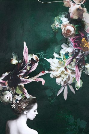 Malerifabrikken - Plakat Haute Couture 6 - Grøn - Posters - Fra Homeroom