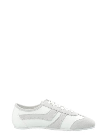 Bianco Biafrede Sneaker Suede & Faux Leather - White - 40
