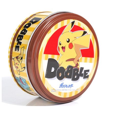 Dobble Spot It Kortspel Leksak Plåtlåda Jul Förälder-Barn Partyspel dobblepokemon