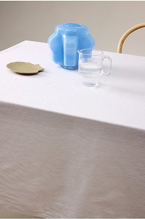 Jotex - Bordsduk i Linnemix Vit LINUS - Köp Dukar hos Jotex